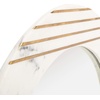 SAFAVIEH Home Kenley 23-inch Marble Round Decorative Accent Mirror