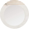 SAFAVIEH Home Kenley 23-inch Marble Round Decorative Accent Mirror