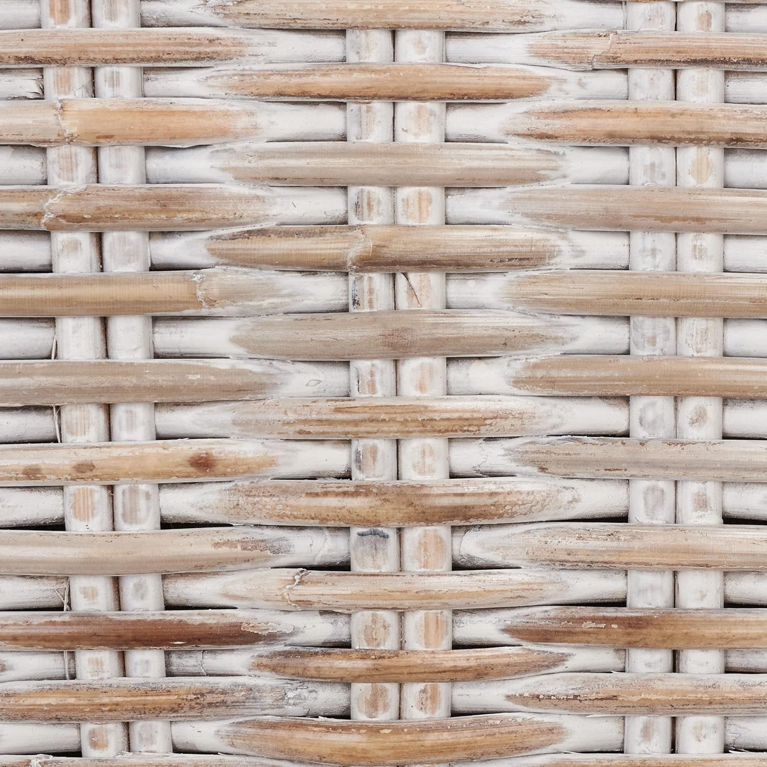 image:imageSAFAVIEH Furniture Tobie Rattan Bar Stool 177 Seat Height Grey WhiteWash Mango Wood Coastal RattanSeat Design Ideal for Kitchen Bar Area Dining Room Fully Assembled BST6500BWhite Washed White Washed