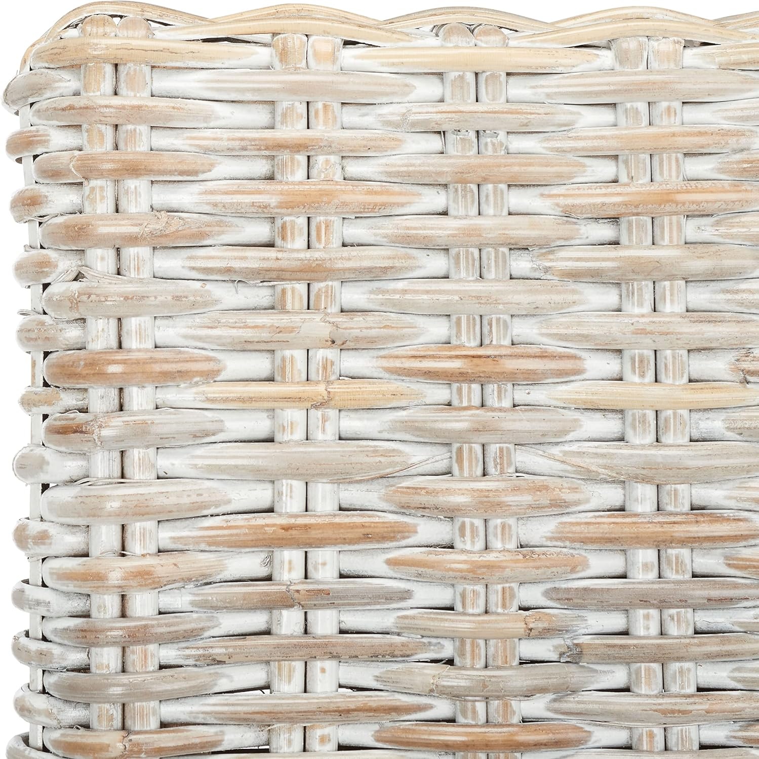 image:imageSAFAVIEH Furniture Tobie Rattan Counter Stool 2362 Seat Height WhiteWashed Mango Wood Coastal RattanSeat Design Ideal for Kitchen Bar Area Dining Room Fully Assembled BST6501CWhite Washed White Washed