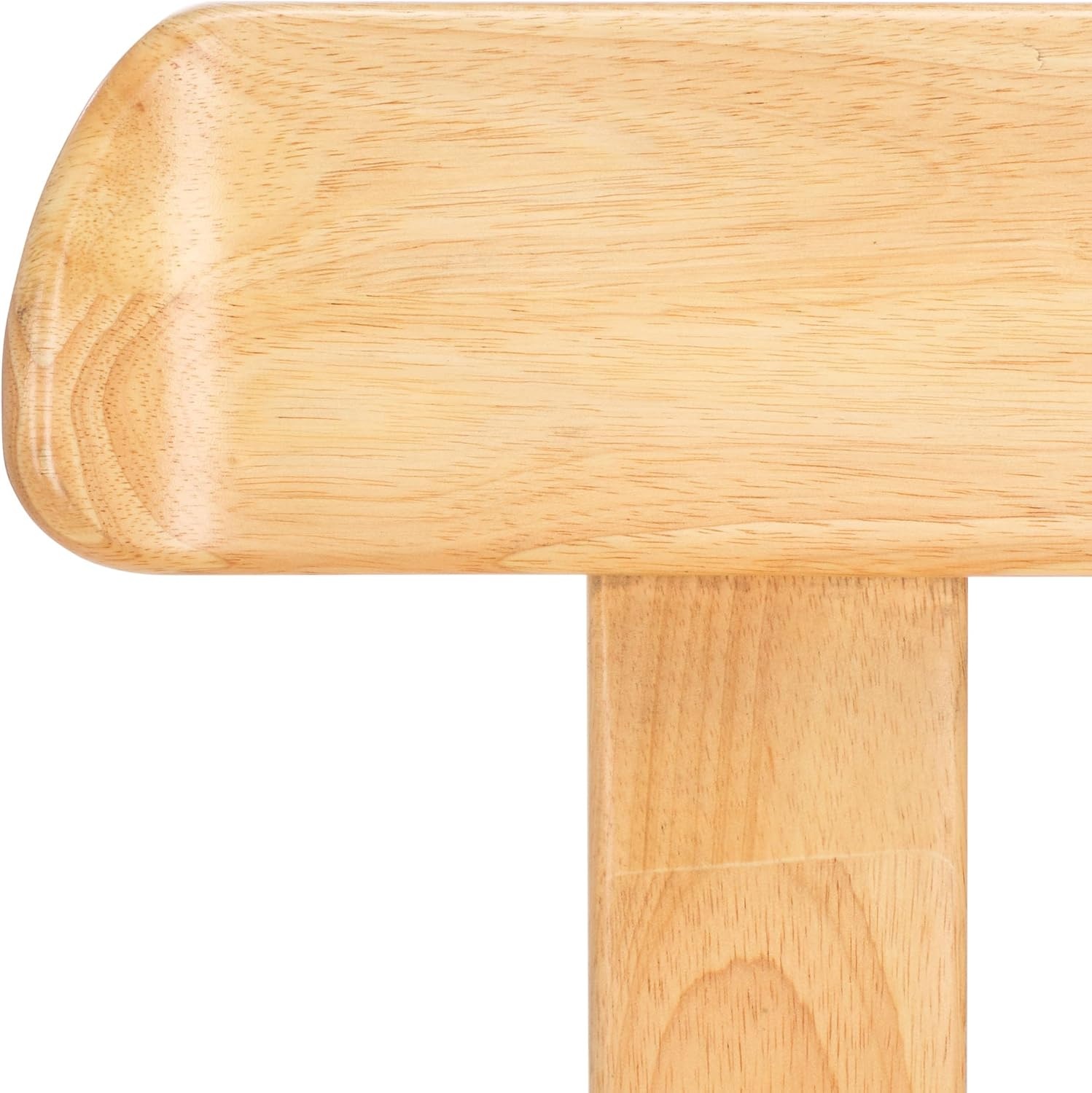 image:imageSAFAVIEH Home Collection Cayde Modern Counter Stool 27inch Seat Height Black Solid Wood Frame BST8801CLight Blonde