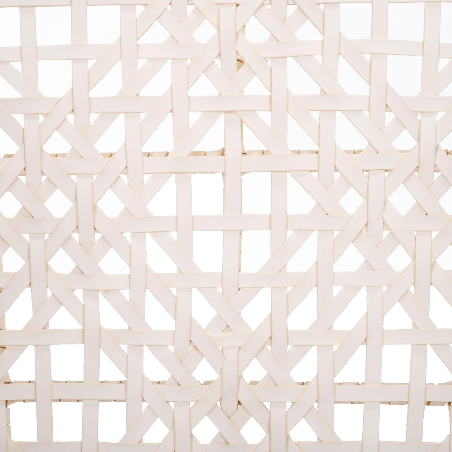 image:imageSAFAVIEH Home Collection Bandelier Natural Teak and White Leather Counter Stool