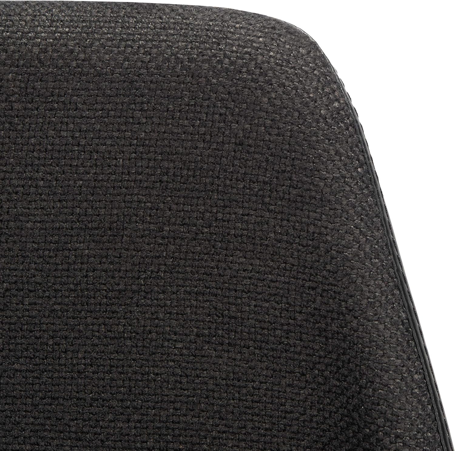 image:imageSAFAVIEH Home Collection Masami Grey Faux LeatherGold 26inch Counter StoolBlack Gold