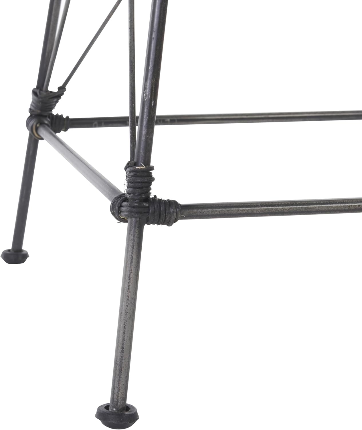 image:imageSAFAVIEH Home Collection Minerva Dark Brown RattanBlack Counter Stool Set of 2BlackBlack
