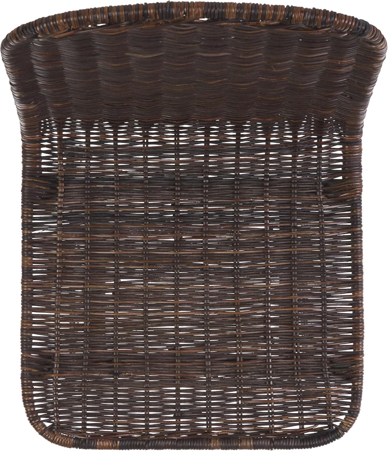 image:imageSAFAVIEH Home Collection Minerva Dark Brown RattanBlack Counter Stool Set of 2Dark BrownBlack