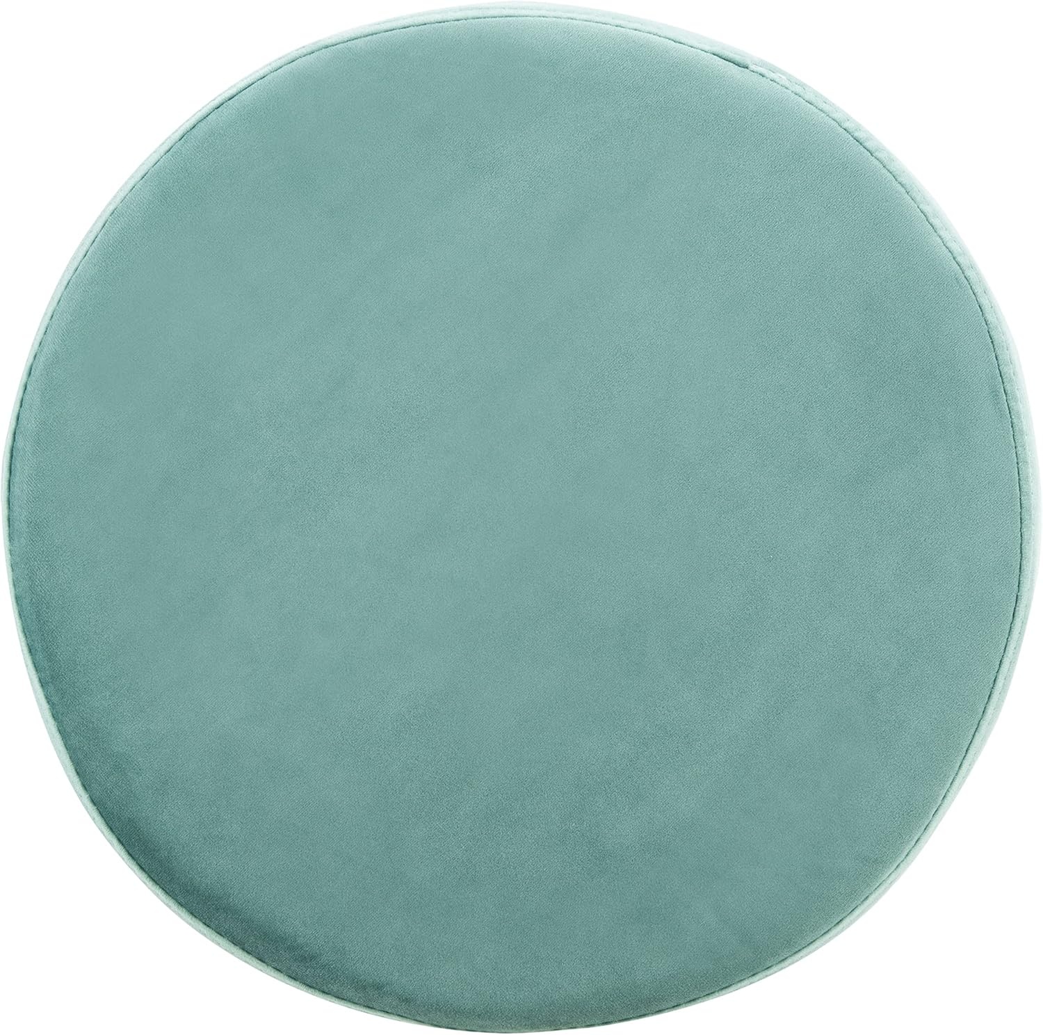 image:imageSAFAVIEH Home Collection Sabina Malachite Green VelvetGold 29inch Round Kitchen Breakfast Nook Dining Pub Bar StoolSeafoam Gold