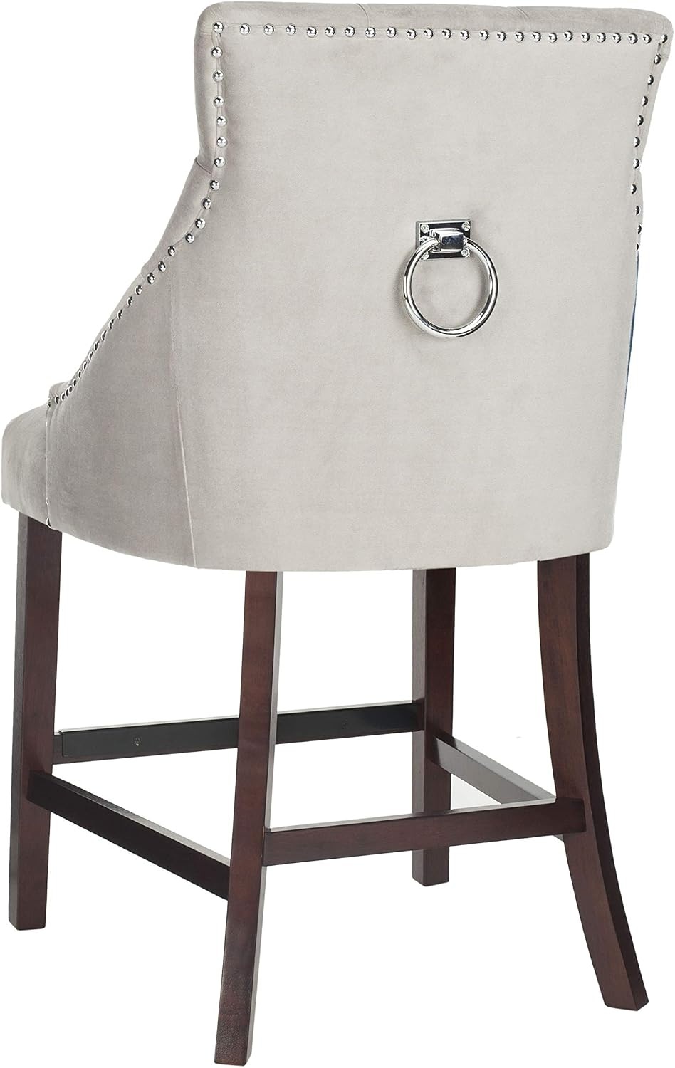 image:imageSafavieh Eleni Counter Stool BeigeEspressoGrey Espresso