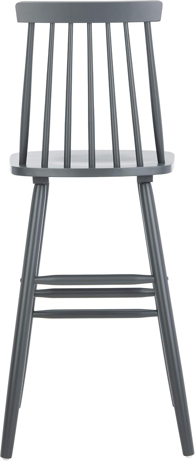 image:imageSafavieh Home Collection Beaufort Spindle Back Black 30inch Bar Stool Set of 2Grey