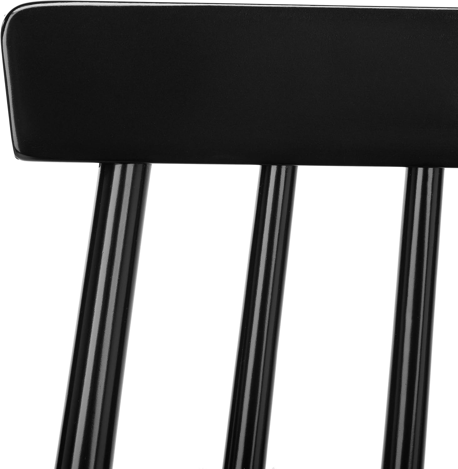 image:imageSafavieh Home Collection Beaufort Spindle Back Black Counter 24inch Stool Set of 2Black