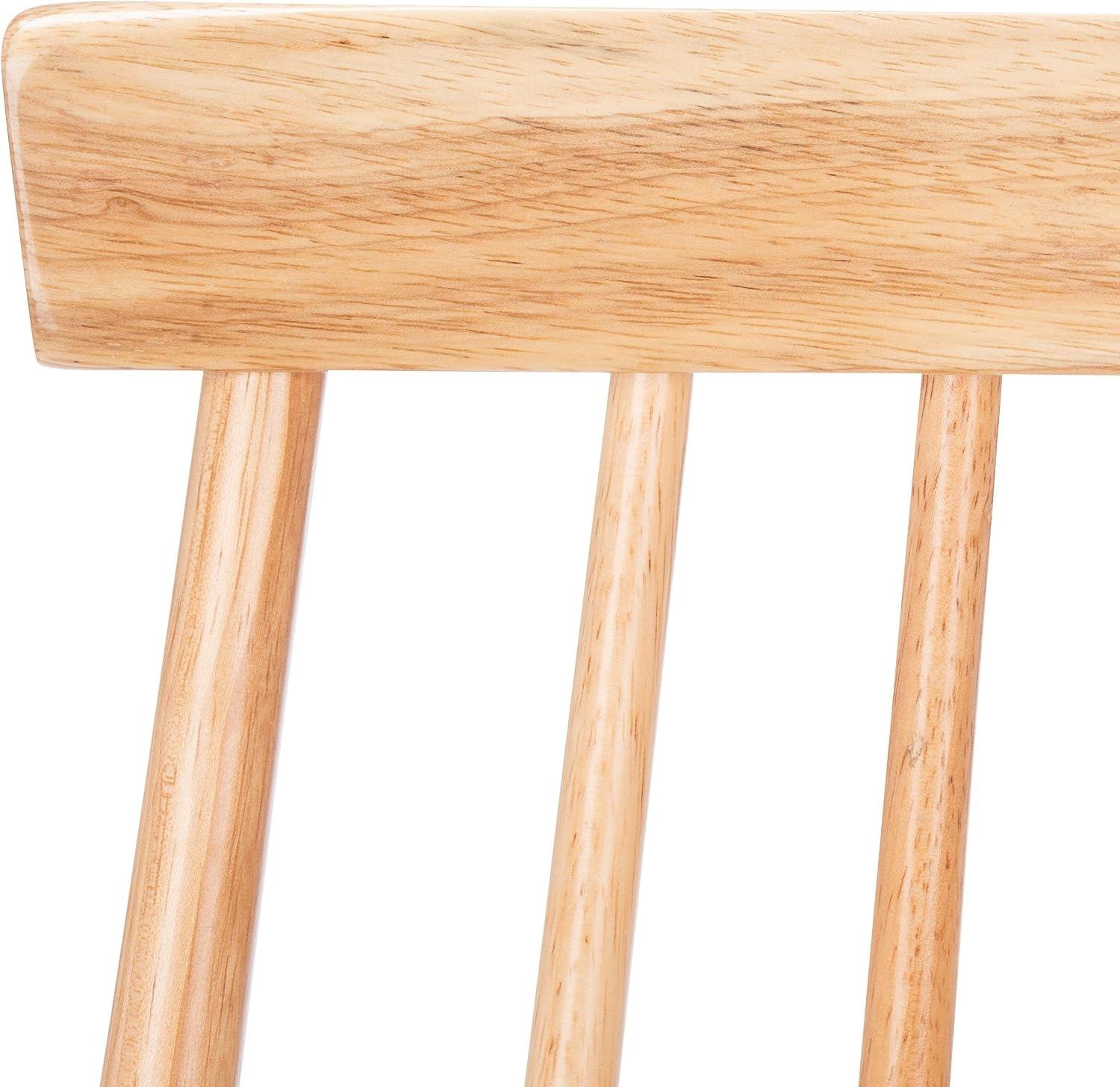 image:imageSafavieh Home Collection Beaufort Spindle Back Black Counter 24inch Stool Set of 2Natural