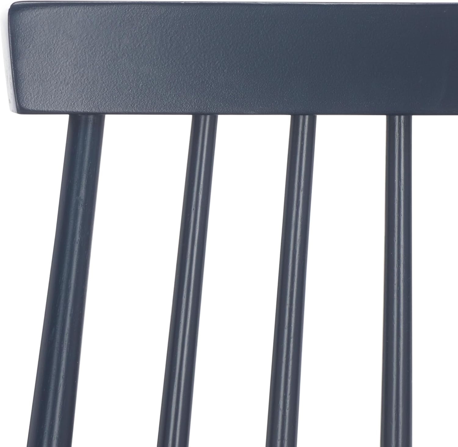 image:imageSafavieh Home Collection Beaufort Spindle Back Black Counter 24inch Stool Set of 2Navy