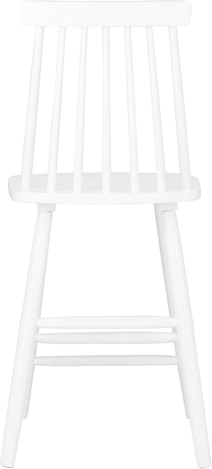 image:imageSafavieh Home Collection Beaufort Spindle Back Black Counter 24inch Stool Set of 2White