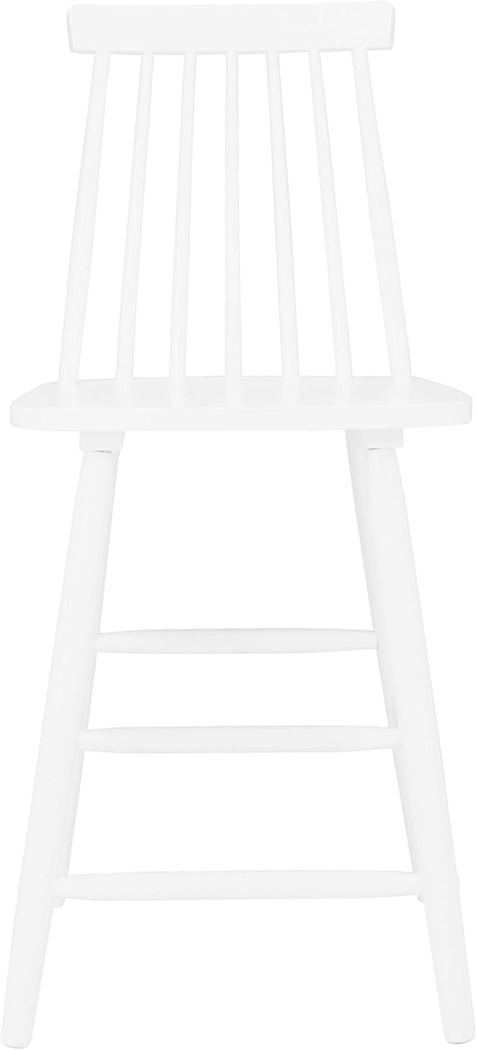 image:imageSafavieh Home Collection Beaufort Spindle Back Black Counter 24inch Stool Set of 2White