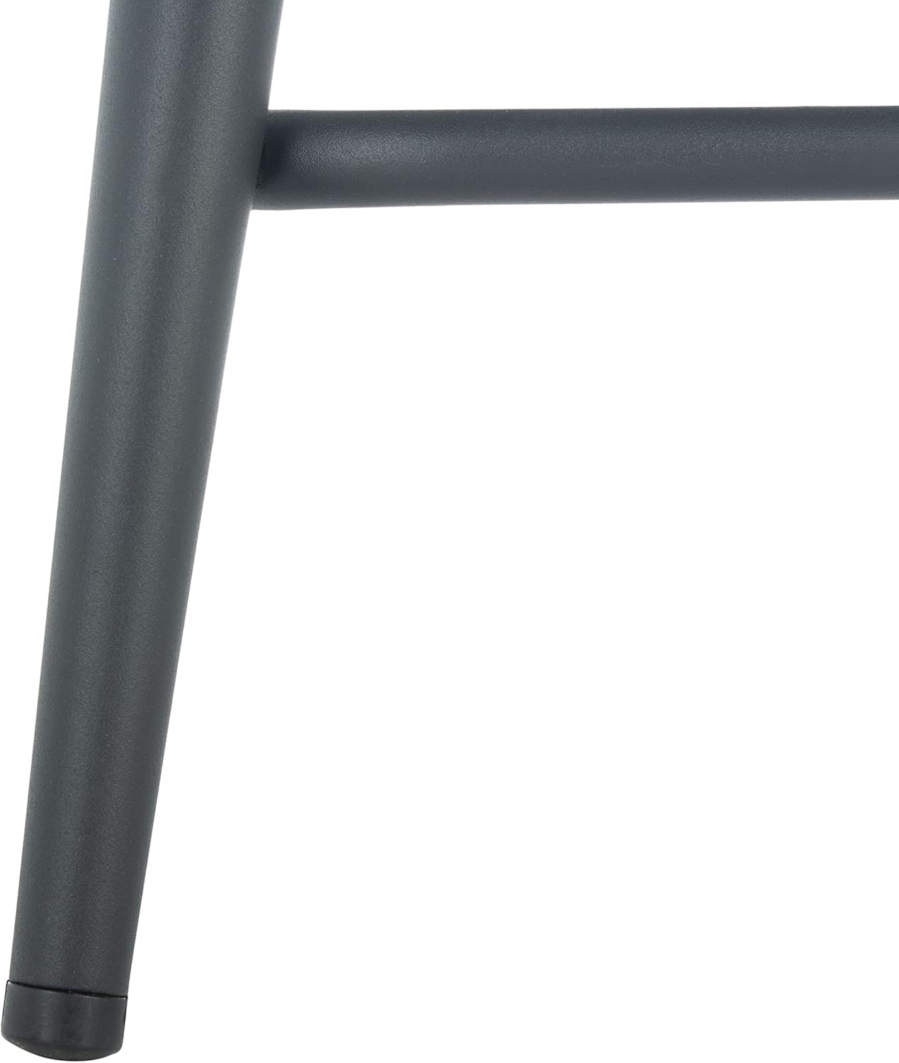 image:imageSafavieh Home Collection Cataleya Denim Blue VelvetBlack 24inch Counter StoolTaupeBlack