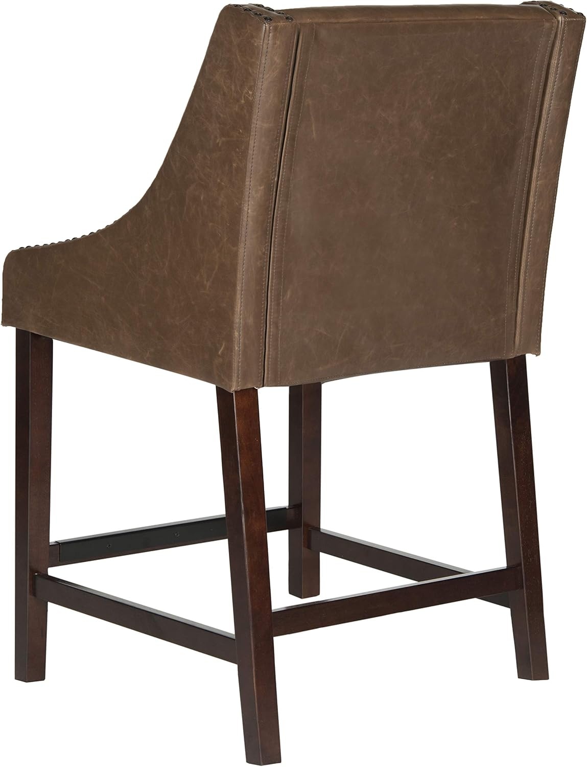 image:imageSafavieh Home Collection Dylan Navy and Espresso Counter StoolBrown