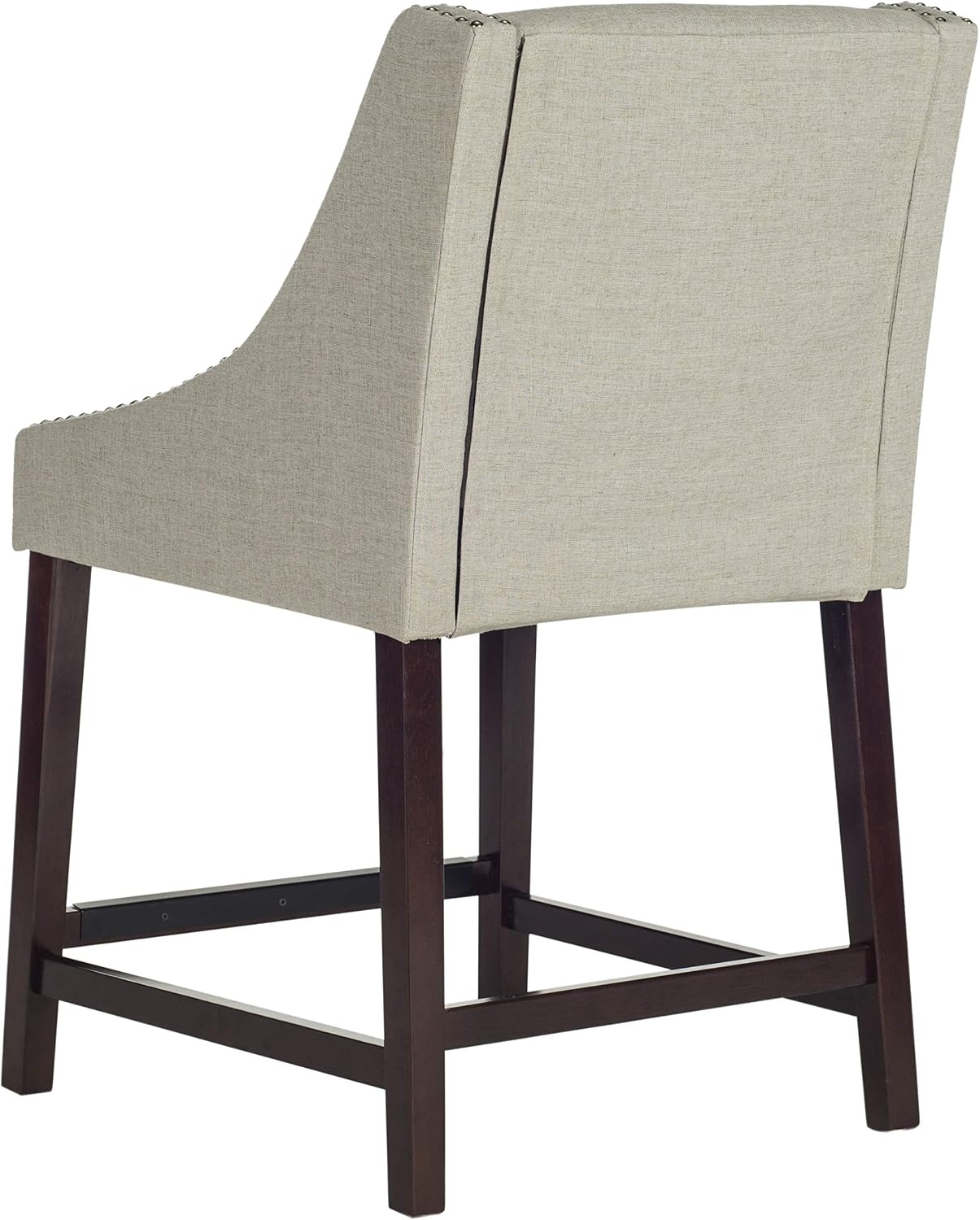 image:imageSafavieh Home Collection Dylan Navy and Espresso Counter StoolLight Grey