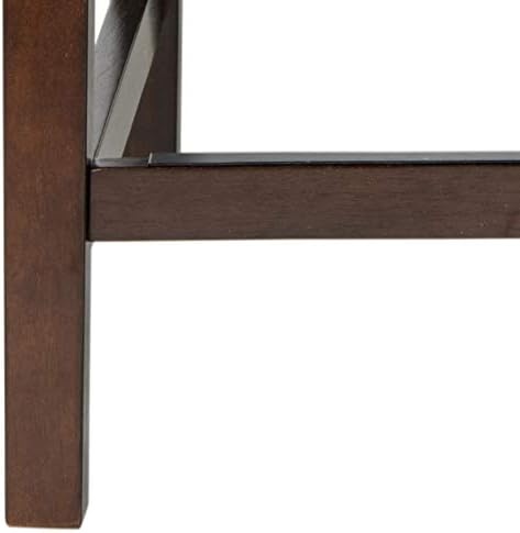 image:imageSafavieh Home Collection Dylan Navy and Espresso Counter StoolNavy