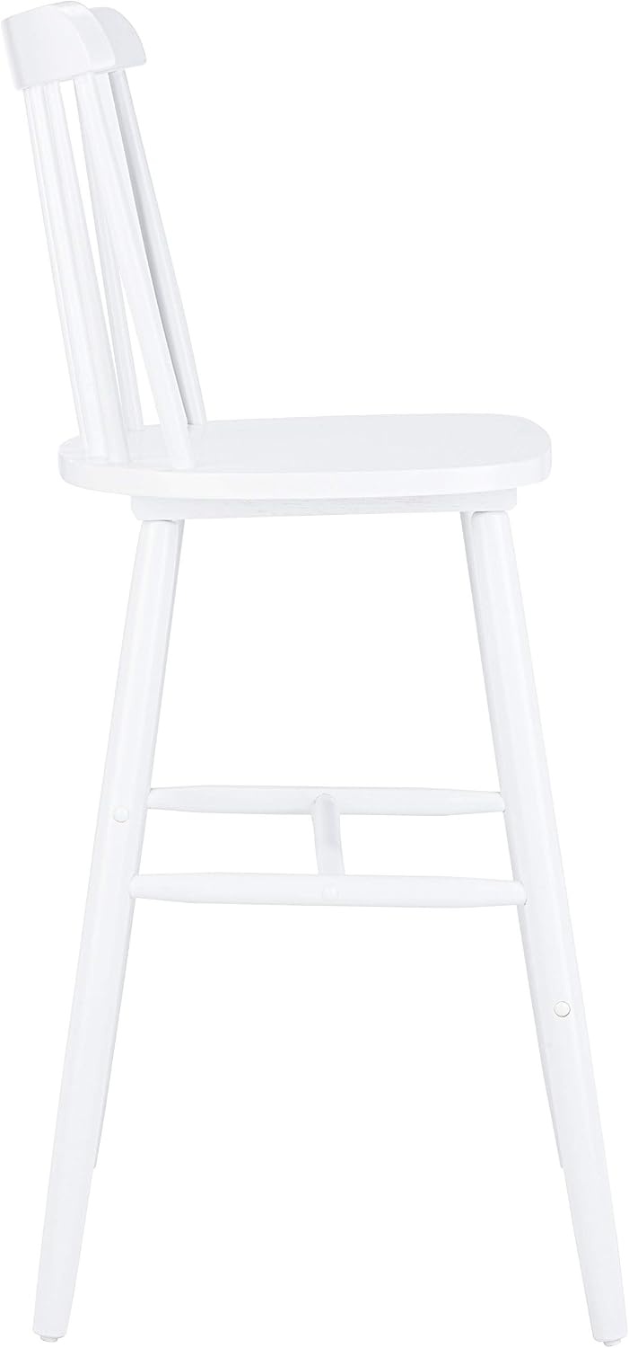 image:imageSafavieh Home Collection Galena Spindle Back Natural Bar 30inch Stool Set of 2White