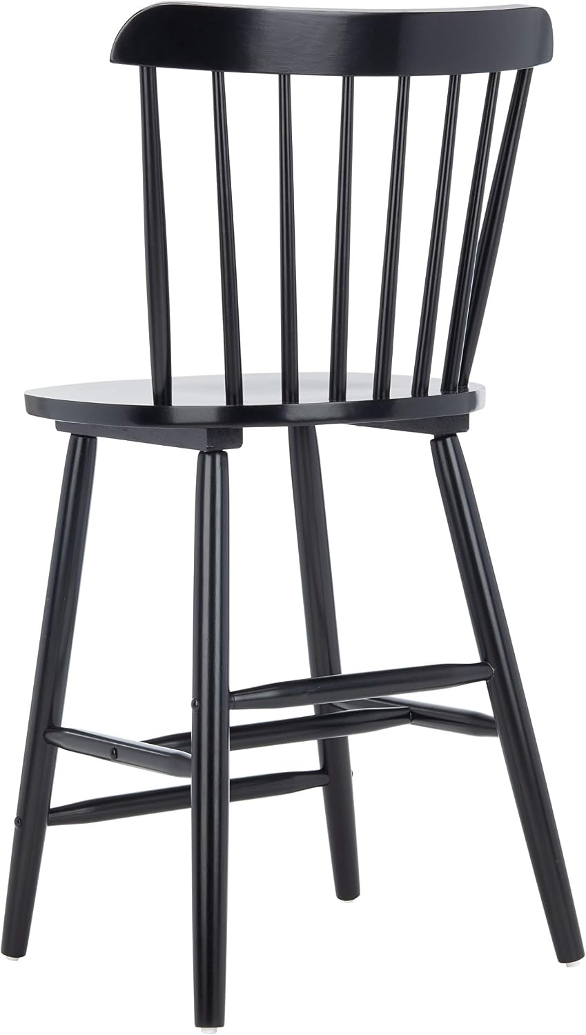 image:imageSafavieh Home Collection Galena Spindle Back Natural Counter 24inch Stool Set of 2Black