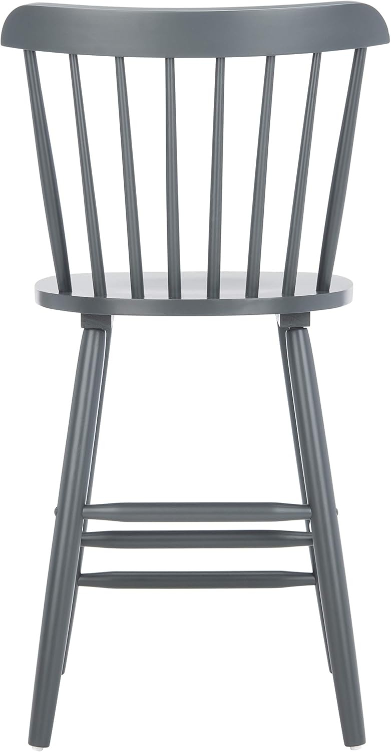 image:imageSafavieh Home Collection Galena Spindle Back Natural Counter 24inch Stool Set of 2Grey