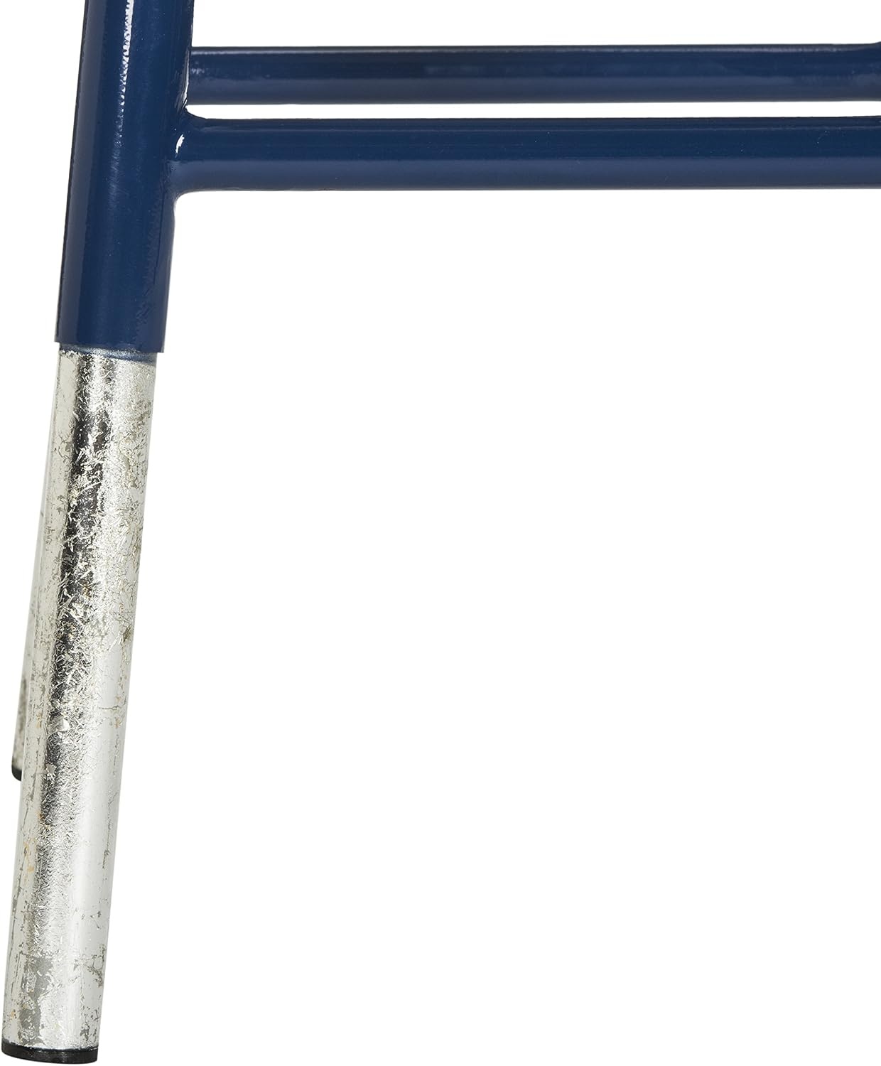 image:imageSafavieh Home Collection Kenzie Grey and Silver 24inch Counter StoolNavy Silver