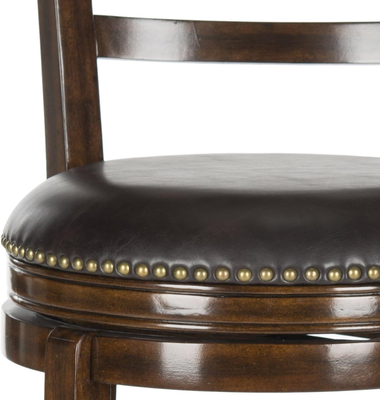 image:imageSafavieh Home Collection Santino Sierra Brown 29inch Bar StoolEspressoBrown