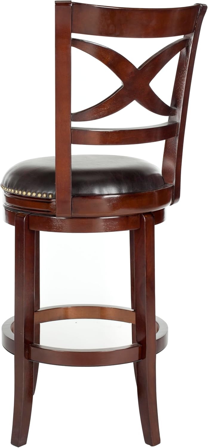 image:imageSafavieh Home Collection Santino Sierra Brown 29inch Bar StoolSierraBrown