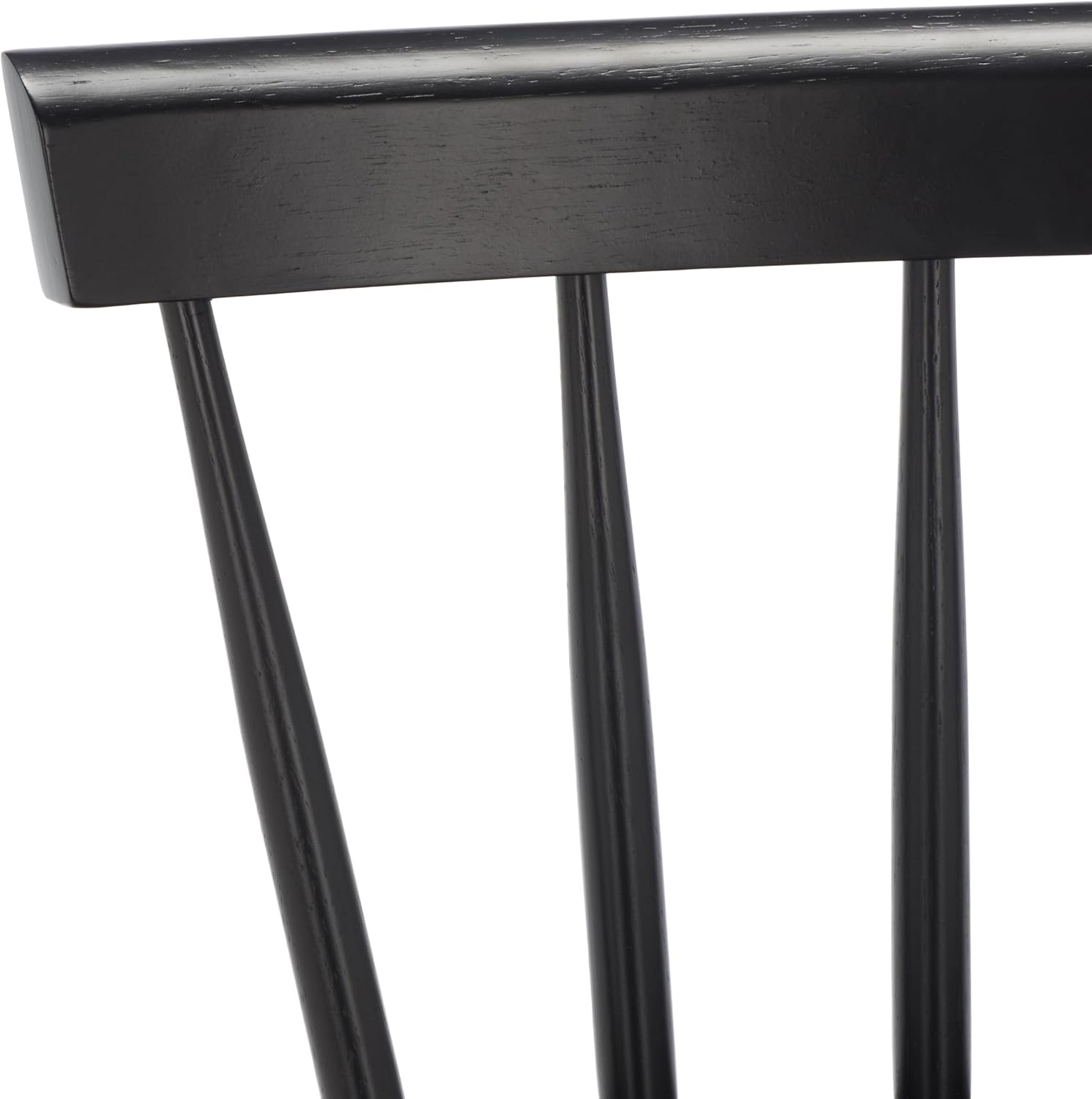 image:imageSafavieh Home Collection Tally Farmhouse Black Spindle Solid Wood 25inch Counter StoolBlack