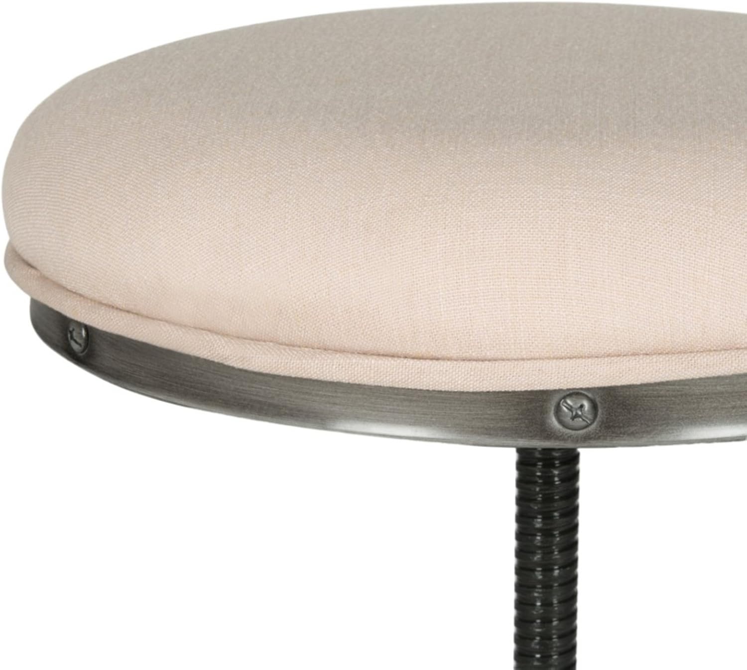 image:imageSafavieh Home Collection Wildomar Tan Swivel StoolBeige
