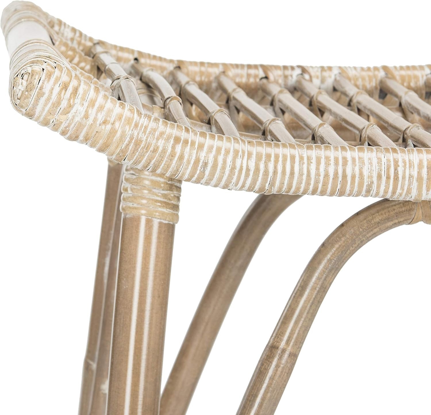 image:imageSafavieh Leda Bar Stool BrownWhite Grey
