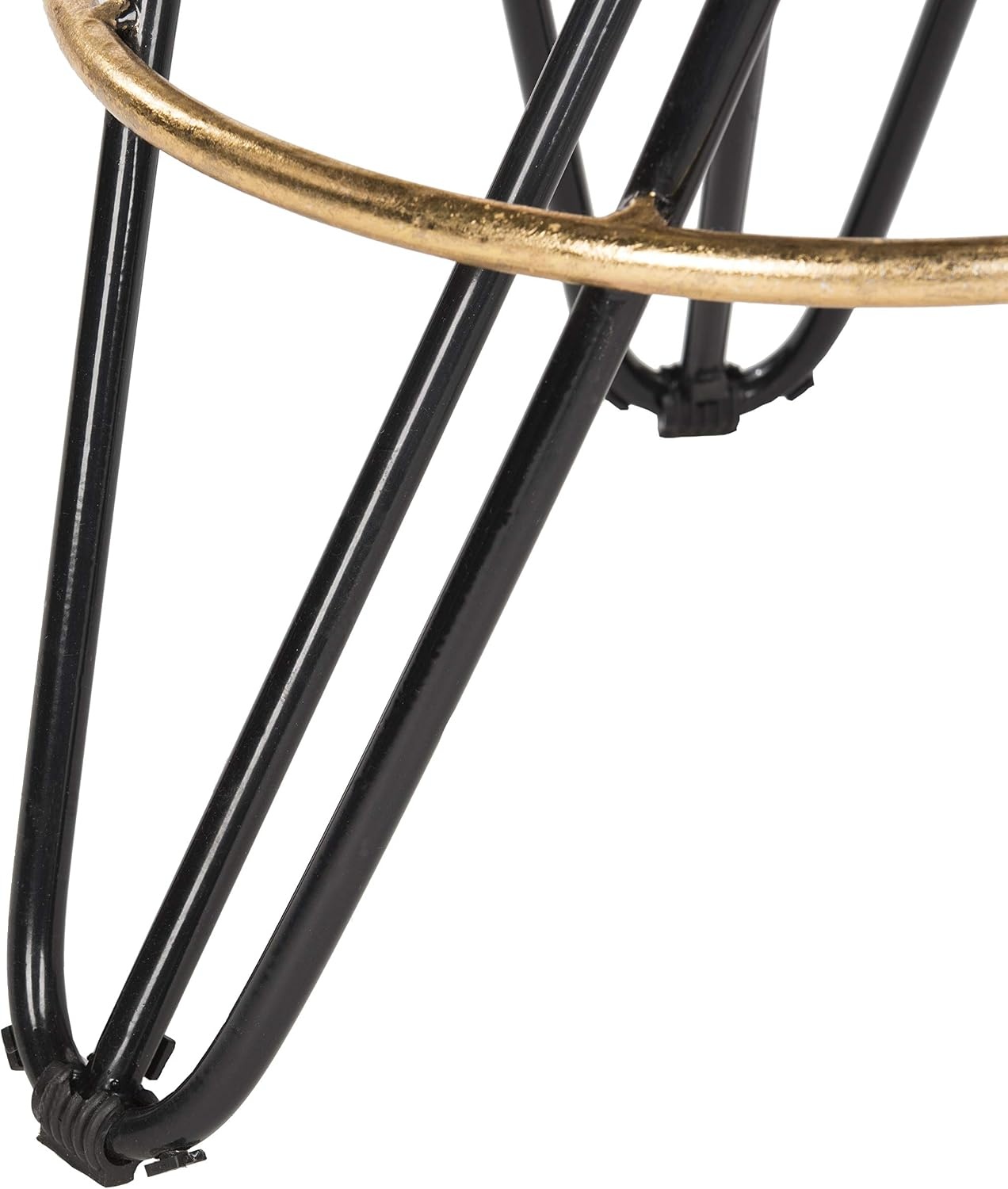 image:imageSafavieh Lorna Counter Bar Stool BlackGoldBlack Gold