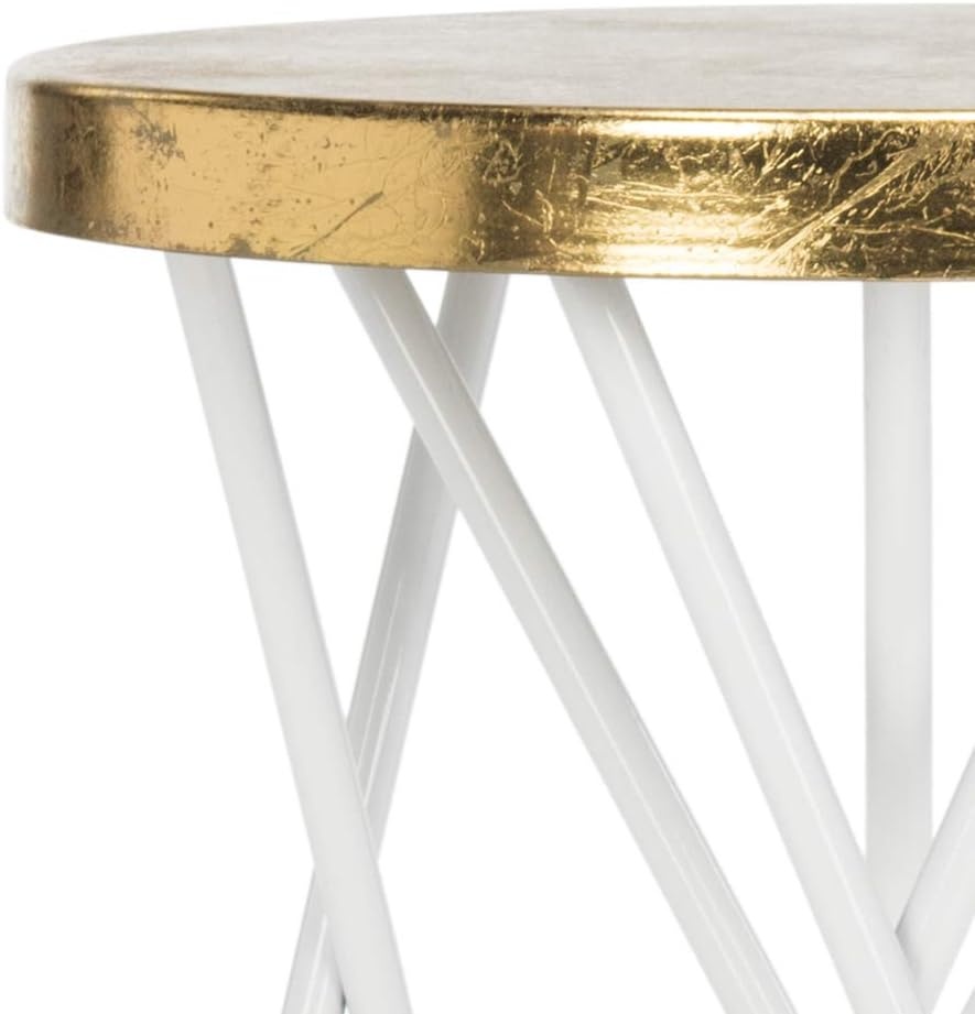 image:imageSafavieh Lorna Counter Bar Stool BlackGoldWhite Gold
