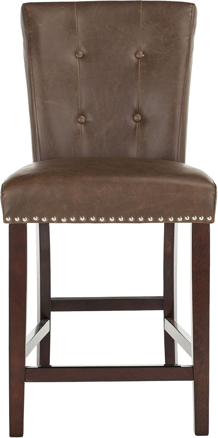 image:imageSafavieh Taylor Counter Stool BrownEspressoBrown Espresso
