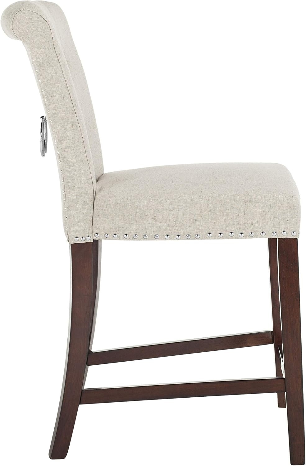 image:imageSafavieh Taylor Counter Stool BrownEspressoLight Grey Espresso