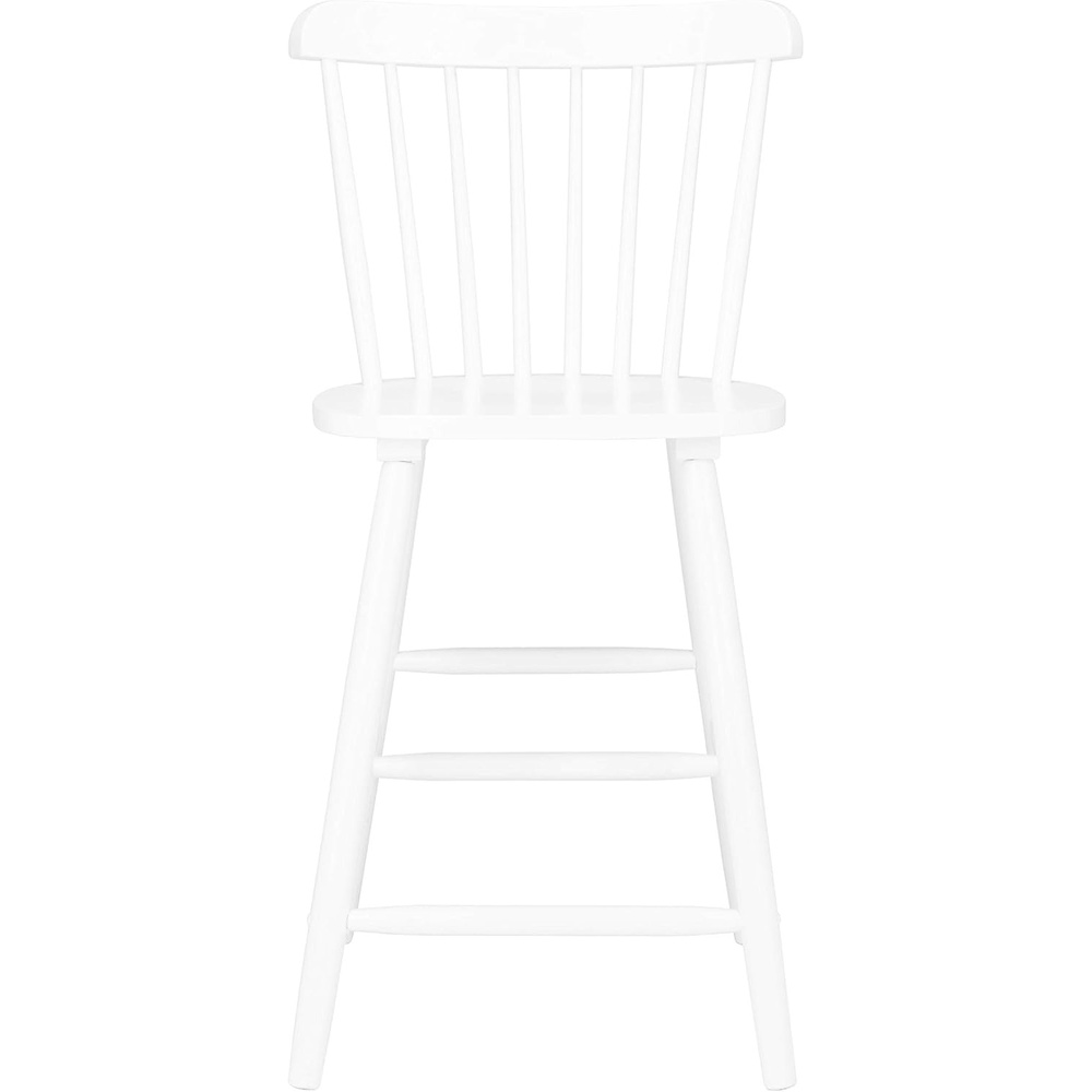 image:imageSafavieh Home Collection Galena Spindle Back Natural Counter 24inch Stool Set of 2White