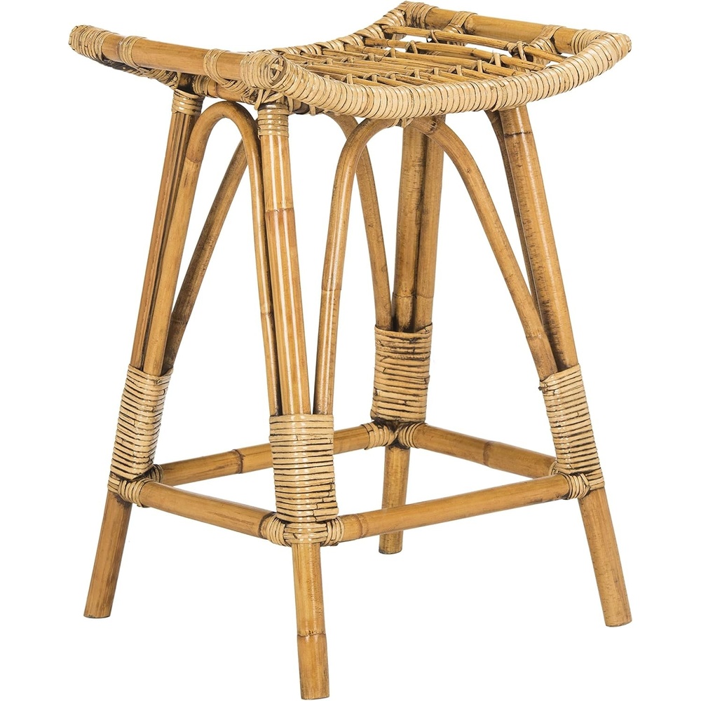 image:imageSafavieh Leda Counter Stool WhiteGreyBrown