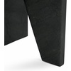 SAFAVIEH Couture Collection Devlin Black Marble Drink Table (Fully Assembled)(Black)