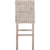 SAFAVIEH Furniture – Tobie Rattan Bar Stool – 17.7″ Seat Height – Grey White-Wash – Mango Wood – Coastal Rattan-Seat Design – Ideal for Kitchen, Bar Area, Dining Room – Fully Assembled (BST6500B)(White Washed / White Washed)