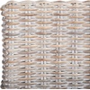 SAFAVIEH Furniture – Tobie Rattan Bar Stool – 17.7″ Seat Height – Grey White-Wash – Mango Wood – Coastal Rattan-Seat Design – Ideal for Kitchen, Bar Area, Dining Room – Fully Assembled (BST6500B)(White Washed / White Washed)