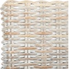 SAFAVIEH Furniture – Tobie Rattan Counter Stool – 23.62″ Seat Height – White-Washed – Mango Wood – Coastal Rattan-Seat Design – Ideal for Kitchen, Bar Area, Dining Room – Fully Assembled (BST6501C)(White Washed / White Washed)