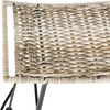 SAFAVIEH Home Collection Atara Counter Stool, Grey