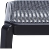 SAFAVIEH Home Collection Silus Black Backless Cane Solid Wood 25-inch Counter Stool (Fully Assembled)(Black)