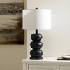 SAFAVIEH Lighting Collection Ioanna Black 19-inch Table Lamp (LED Bulb Included)