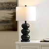 SAFAVIEH Lighting Collection Ioanna Black 19-inch Table Lamp (LED Bulb Included)