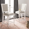 Safavieh Buchanan Counter Stool Beige(Light Grey / Cream)