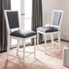 Safavieh Buchanan Counter Stool Beige(Navy / Cream)