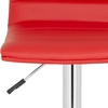 Safavieh Home Collection Arissa Black Adjustable Swivel Gas Lift 23.8-29.9-inch Bar Stool(White)