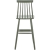 Safavieh Home Collection Beaufort Spindle Back Black 30-inch Bar Stool (Set of 2)(Dusty Green)