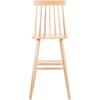Safavieh Home Collection Beaufort Spindle Back Black 30-inch Bar Stool (Set of 2)(Natural)