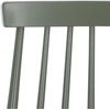 Safavieh Home Collection Beaufort Spindle Back Black Counter 24-inch Stool (Set of 2)(Dusty Green)